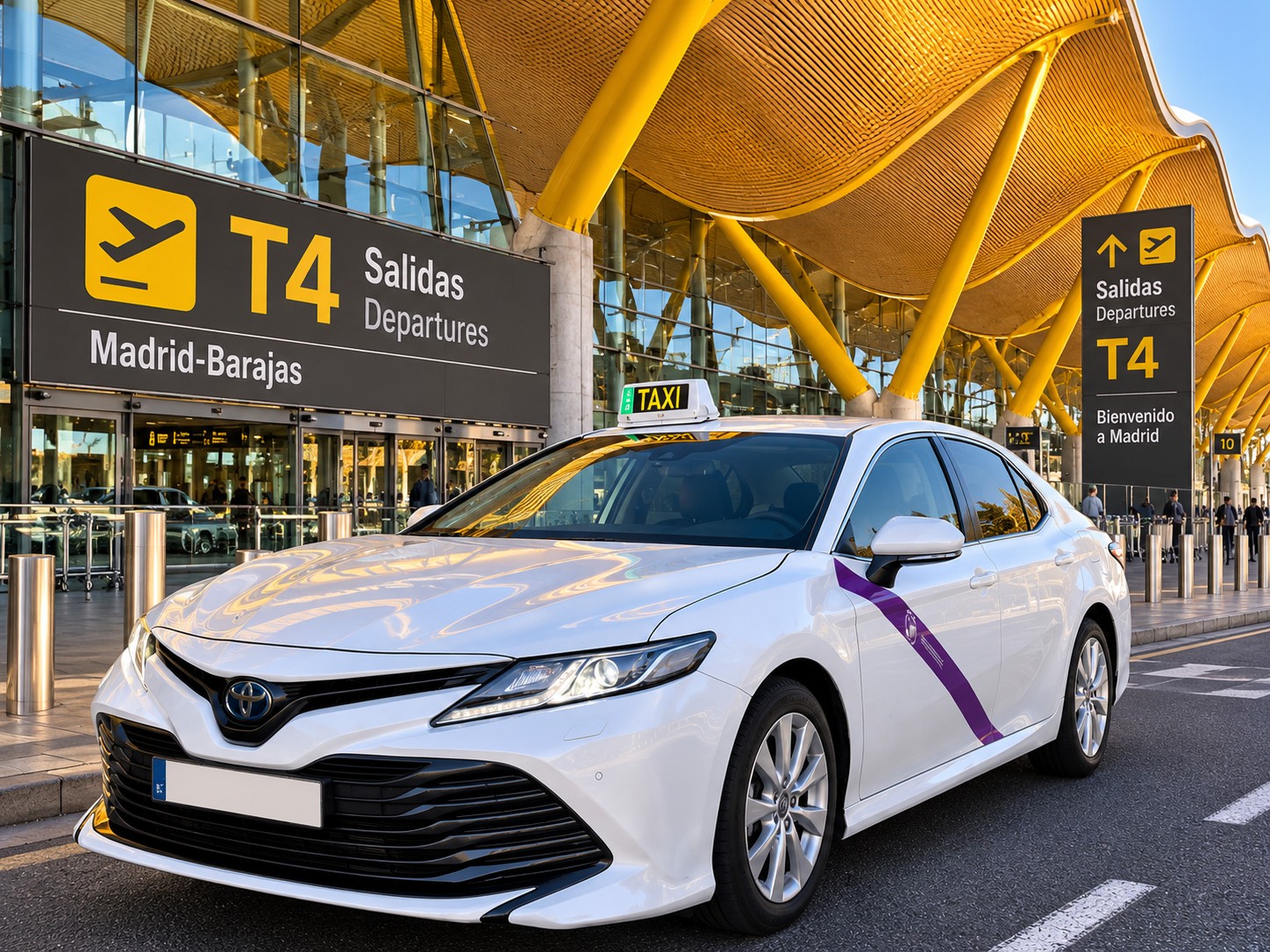 Taxi de Alcalá de Henares al Aeropuerto Madrid-Barajas