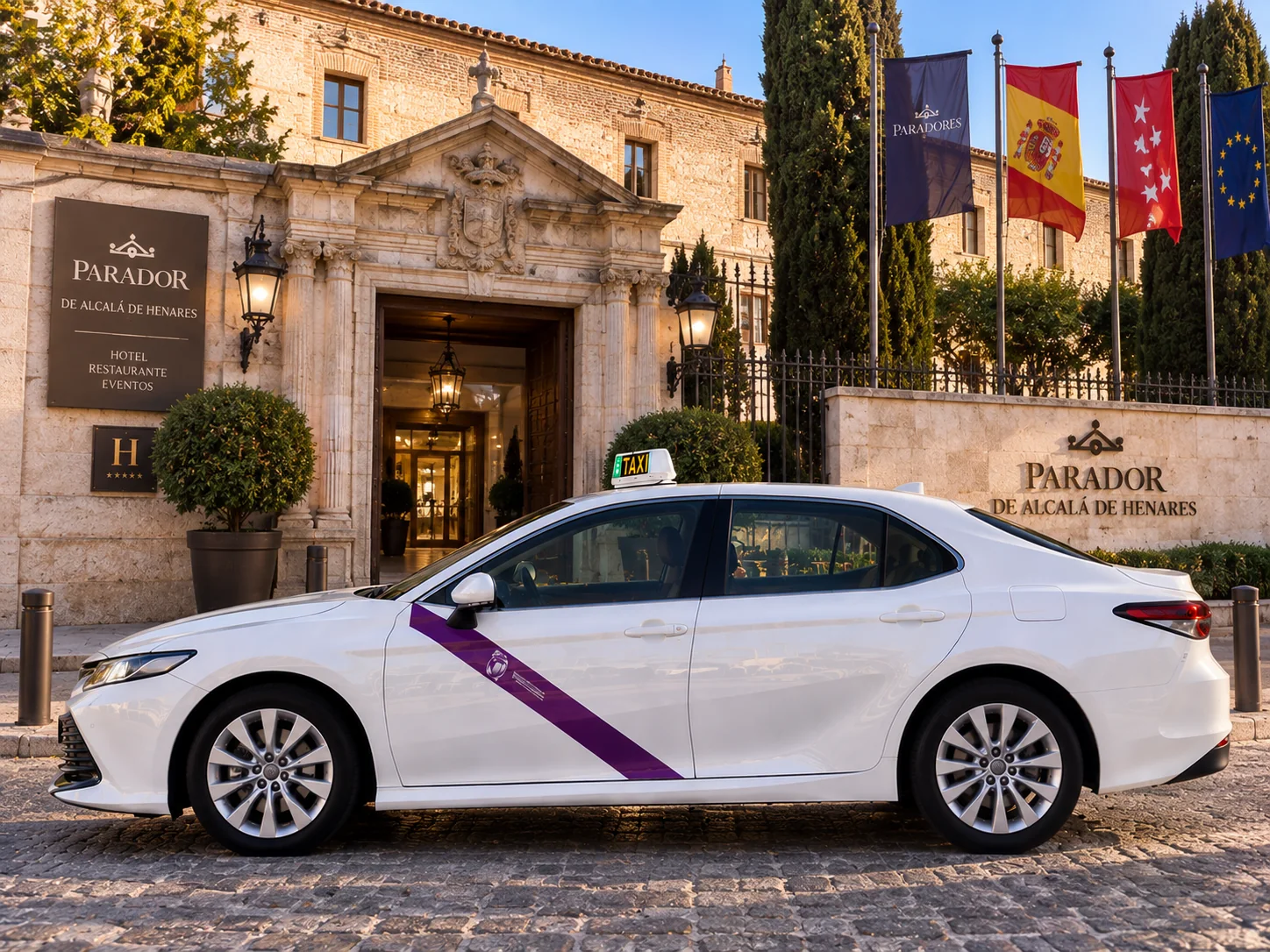 Taxi en Parador de Alcalá de Henares